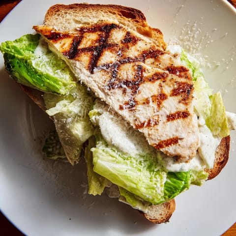 Grilled Caesar Chicken Sandwich