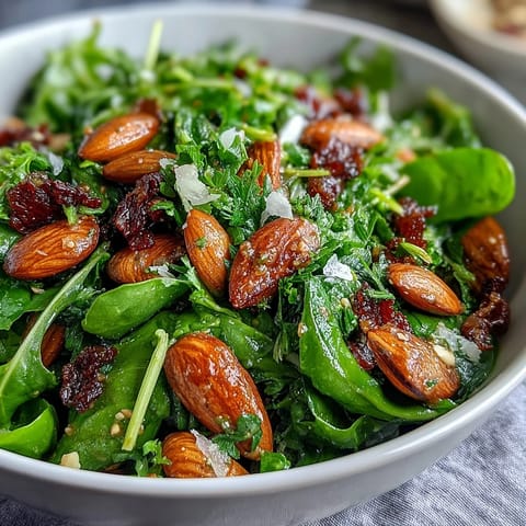 Spring Green Salad Honey Mustard