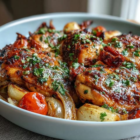 Spring Dinner Sheet Pan Chicken