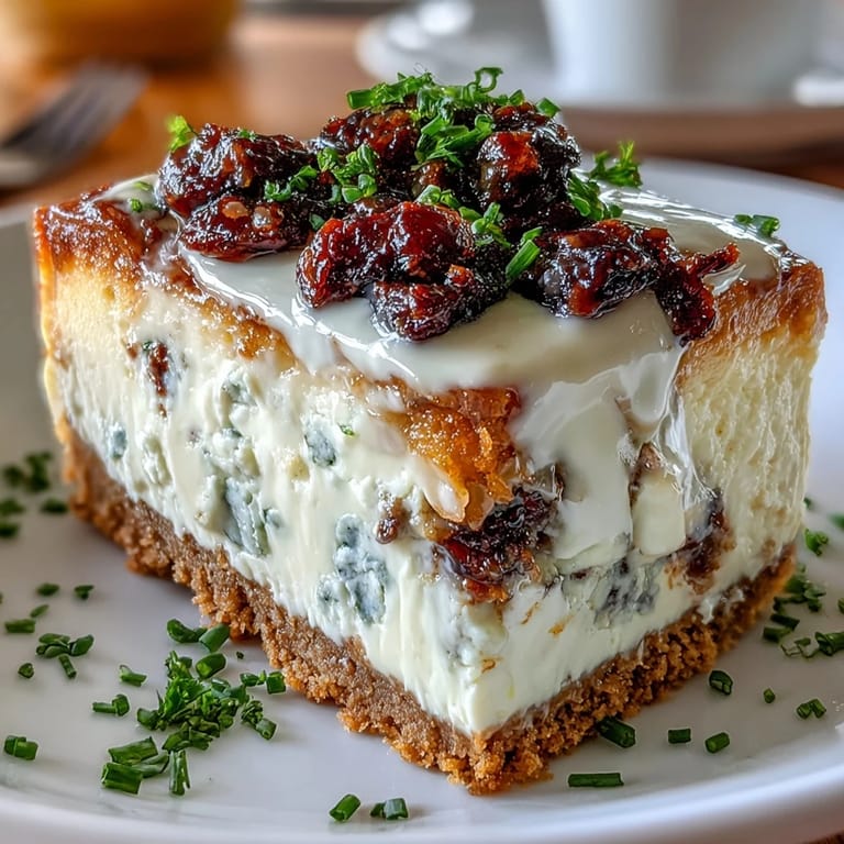 Freshly baked Kalamata Cheesecake Appetizer on a rustic platter with crackers, showcasing the creamy, savory Greek-inspired filling.